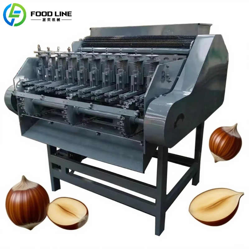 Customized Stainless Steel Cashew Shelling Machine Electric Nut Cracker Multifunctional Kernel Separator High Efficiency