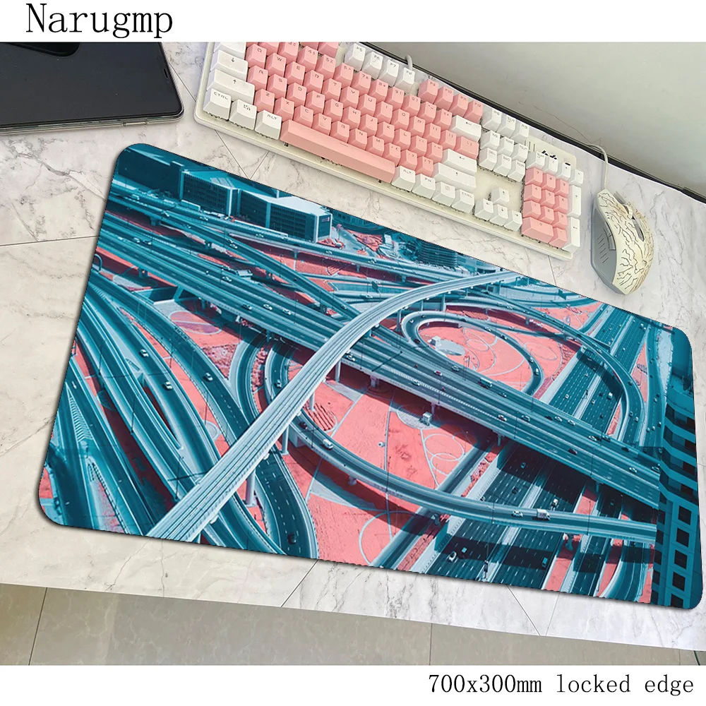 Aerial Mousepad Gamer Beach 800x400mm Gaming Mouse Pad Adorable Notebook Lake Accessories Padmouse Ergonomic Mat