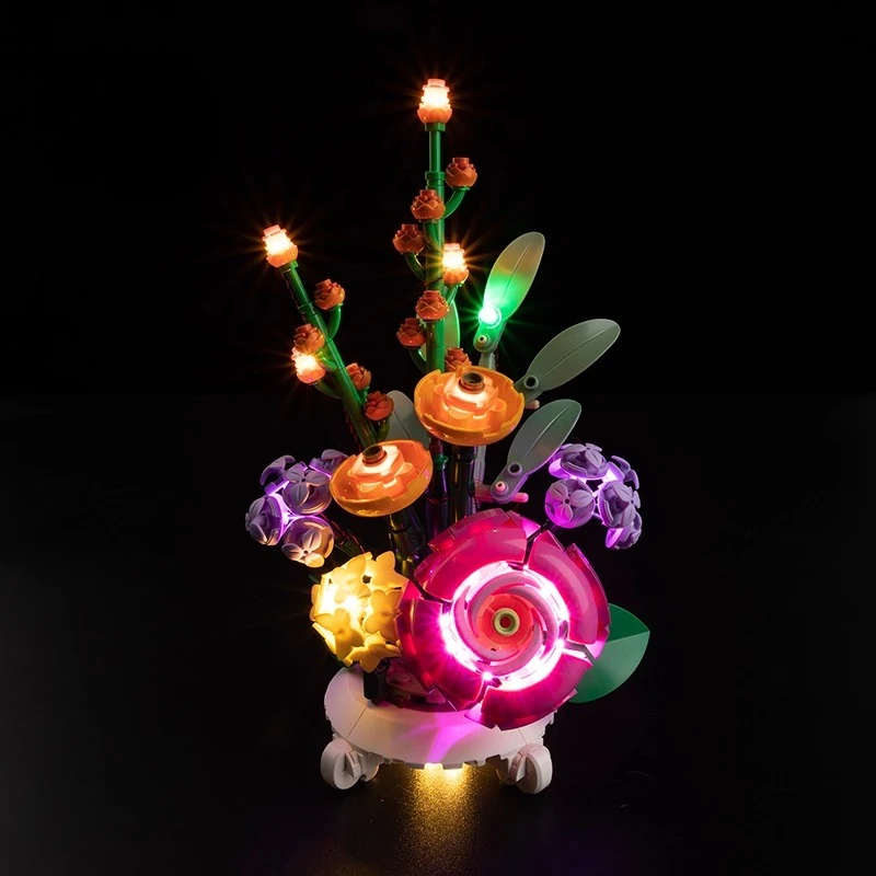 

Набор светодиодного освещения, подходящий для строительных блоков LEGO Mixed Flowerpot 40762 (модель не кирпичей)