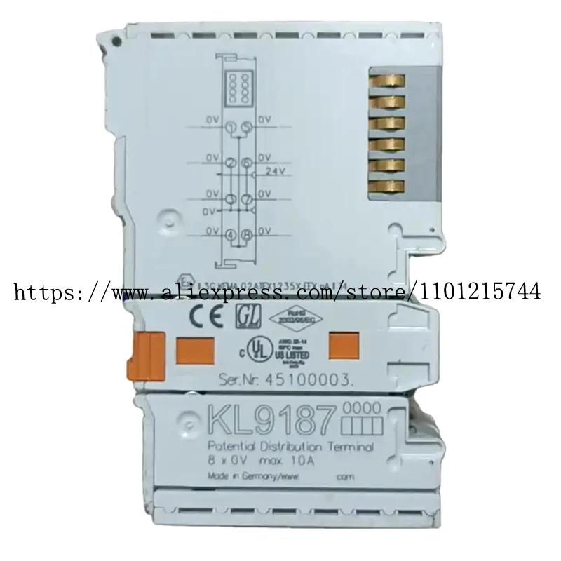 

New Original PLC Controller KL9186 KL9187 KL1408 KL2408 KL4424 KL2541 Moudle One Year Warranty