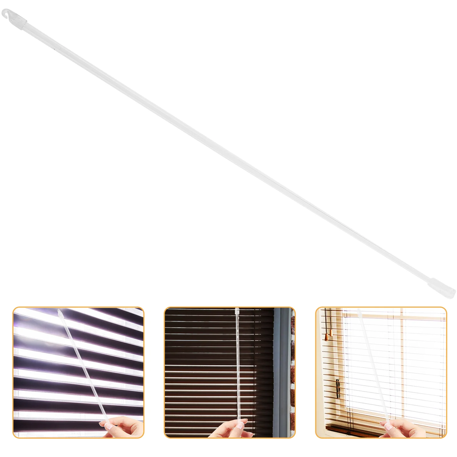 Metallic Line Part Venetian Blind Rod Drapes Vertical Repair Kit Mini Blinds for Windows Pp Parts Long Stick