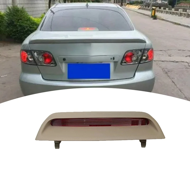 GJ6A-51-580C-80 Car Rear High Mount Parcel Shelf Brake Light For Mazda 6 2002-2008 GG 3RD Stop Lamp Assy GJ6A51580C80