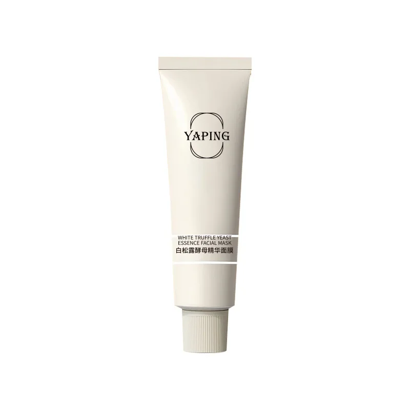 Mascarilla Limpiadora Profunda con Esencia de Levadura de Trufa Blanca, Control de Grasa, Calmante, Hidratante, Humectante, Mascarilla de Lodo para No Dormir Hasta Tarde, Limpiador