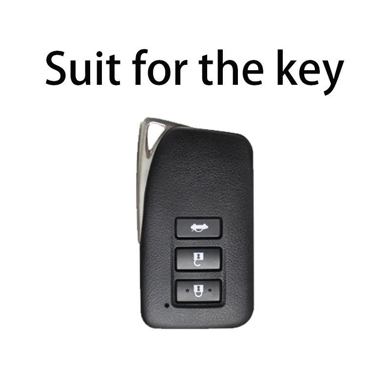 Pink TPU for Lexus NX GS RX IS ES GX LX RC 200 250 350 LS 450H 300H 3 Button Smart Remote Car Key Case Cover Fob Holder Keychain