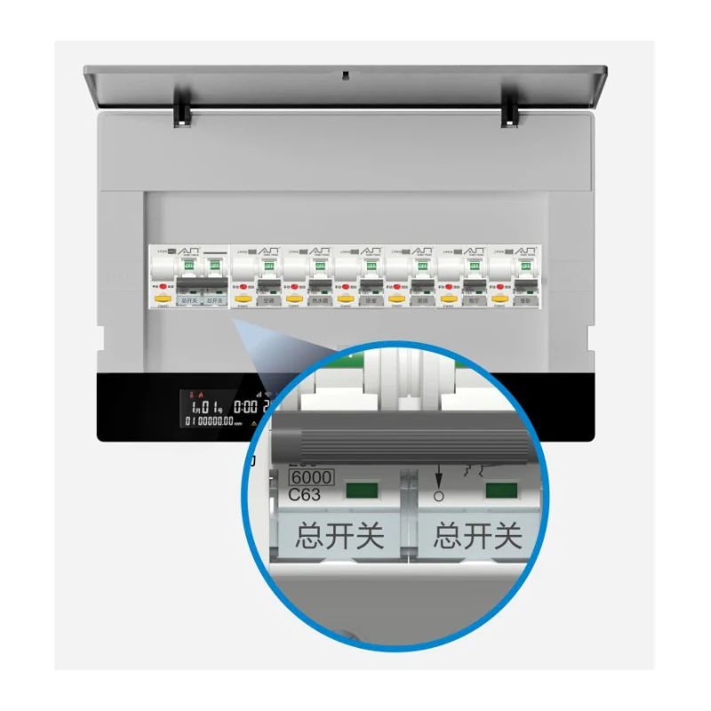 

Remote Control 230V 16A 32A 60A Tuya WIFI Circuit Breaker MCB Smart Life Short Circuit Protection Timed Switch 1P/2P/3P/4P/1P+N