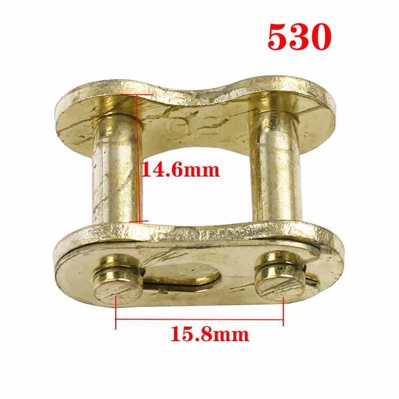 420 428 520 530 Chain Buckle Ring Link Motorcycle Heavy Chain Connecting Connector Master Joint Link With O-Ring Chain Lock