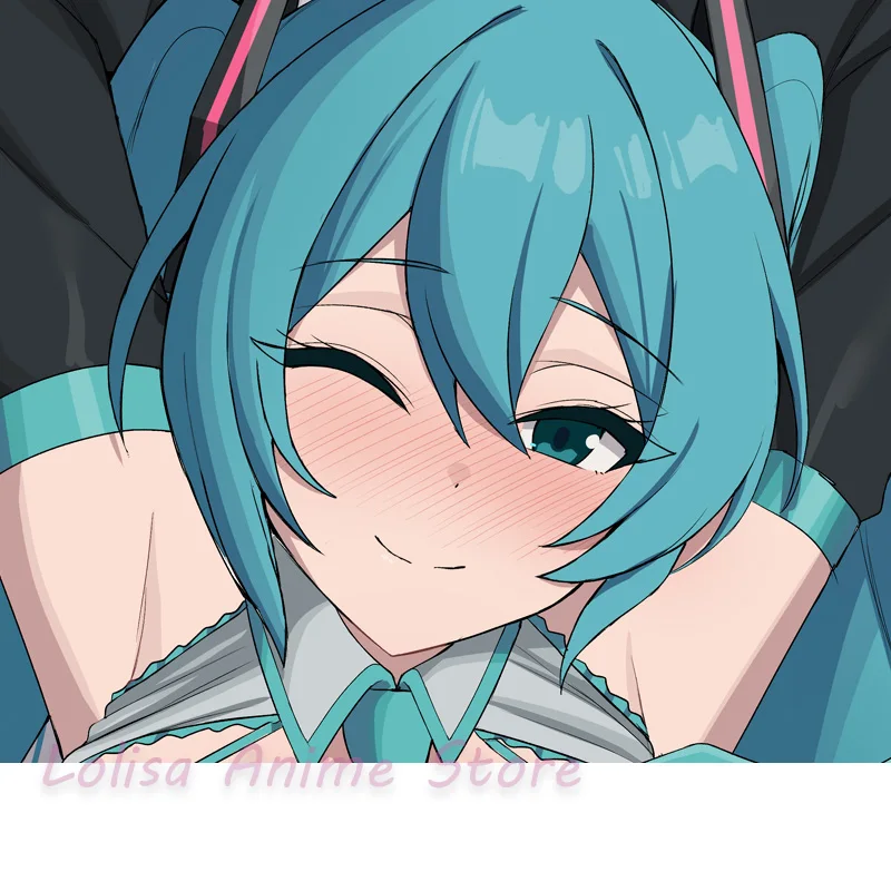 Dakimakura Anime Miku Girl Body Pillow Cover Double-sided Print Pillowcase Life-size
