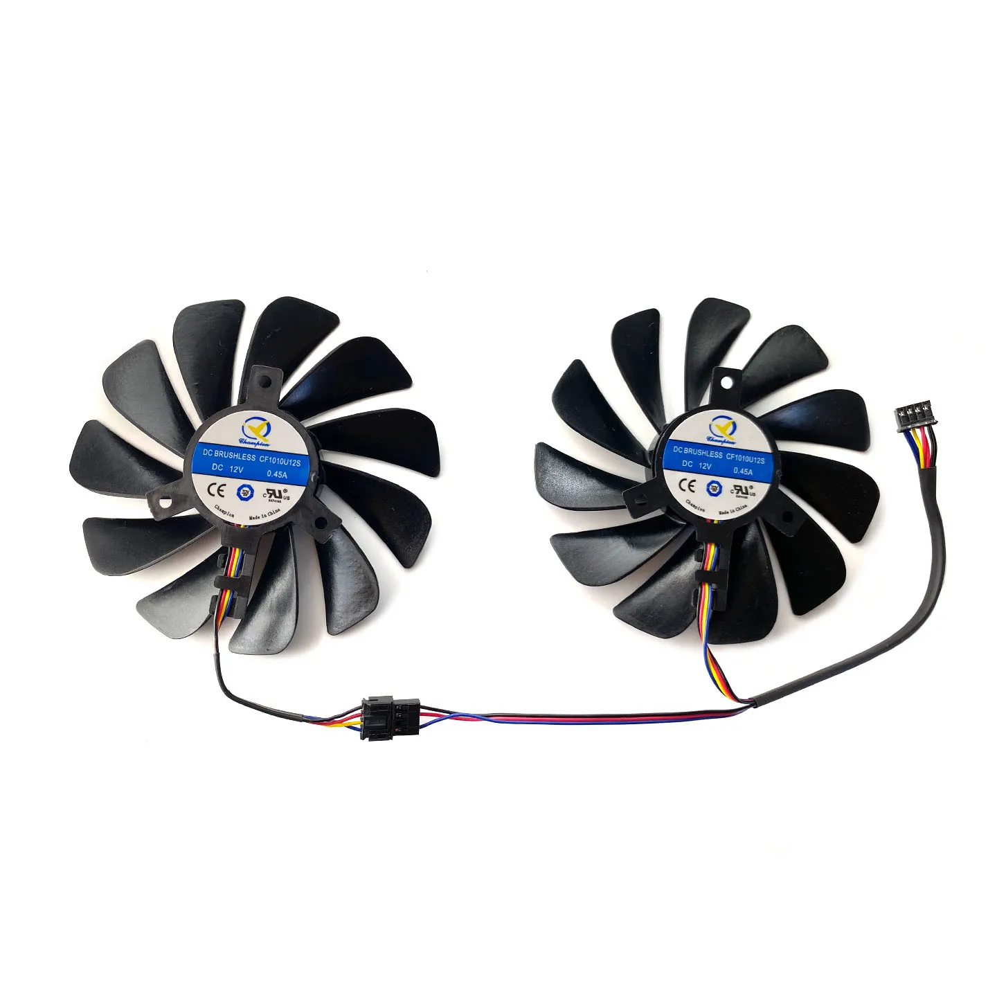 CF1010U12S Wentylator Zamienny do Karty Graficznej ASROCK RX5700 5700XT Challenger