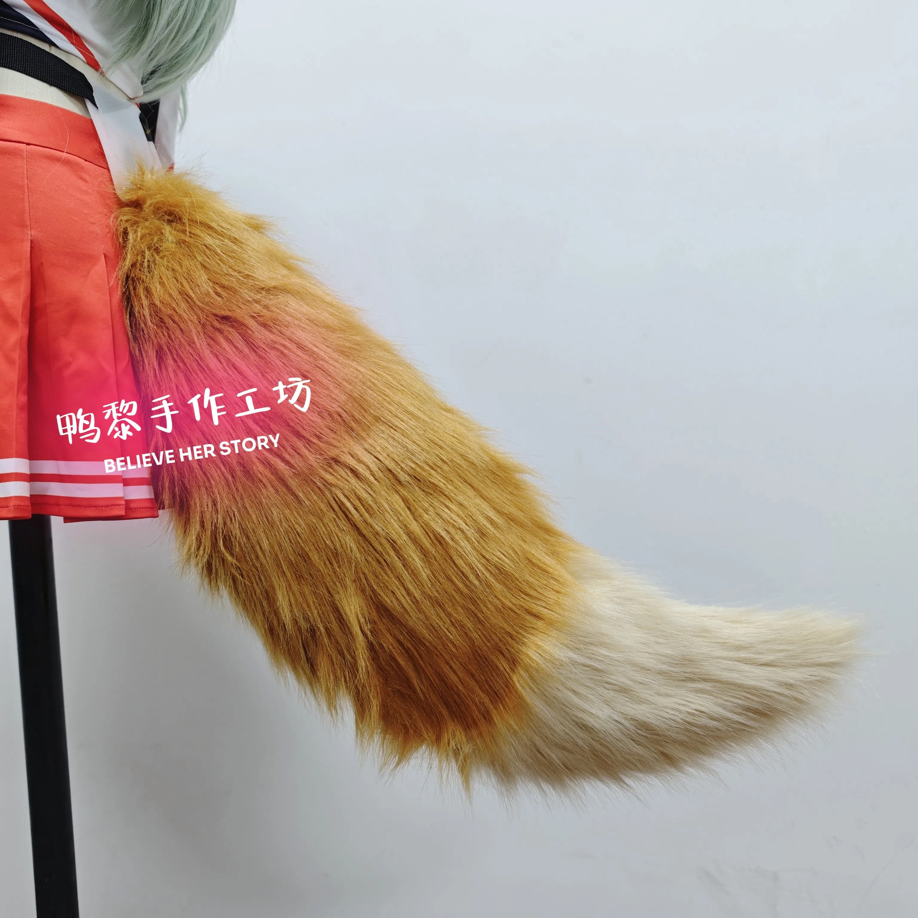 Anime Cosmic Princess Kaguya Sakayori Iroha‌ Tail Ear Cosplay Props Halloween Carnival Cosplay Party Props Accessories