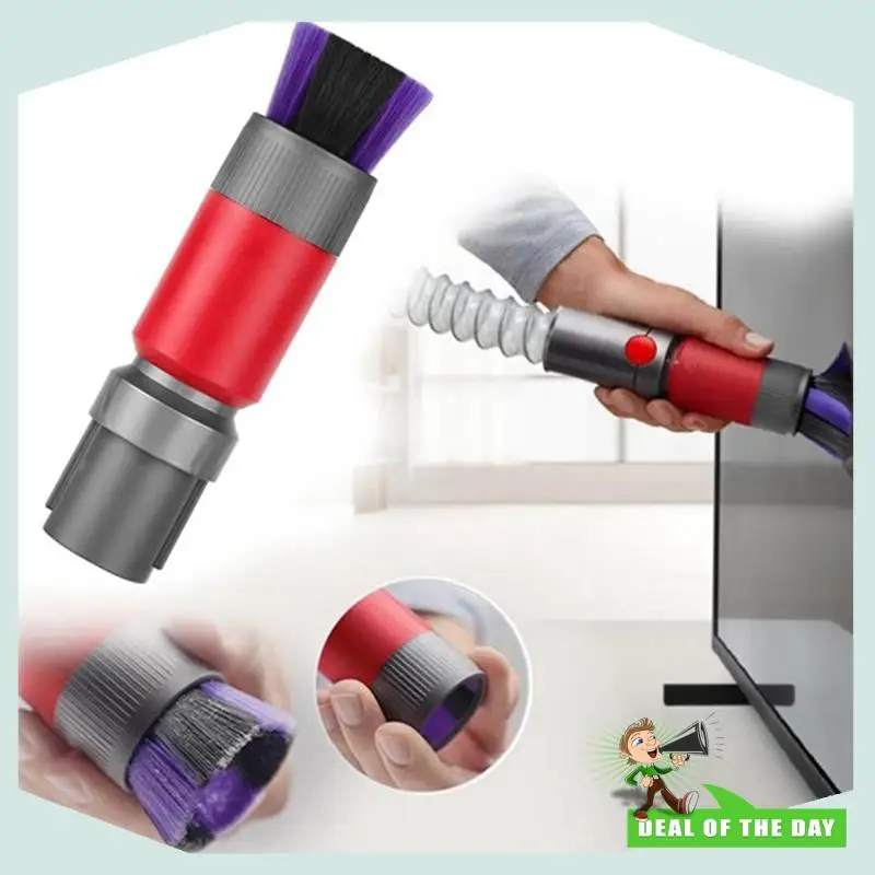 أداة فرشاة للكلاب الأليفة لتوصيل 24 ساعة لـ Dyson GEN5 G5 V15 V12 V11 V10 V8 V7 مرفقات التهيأ مع فرشاة الغبار والحامل