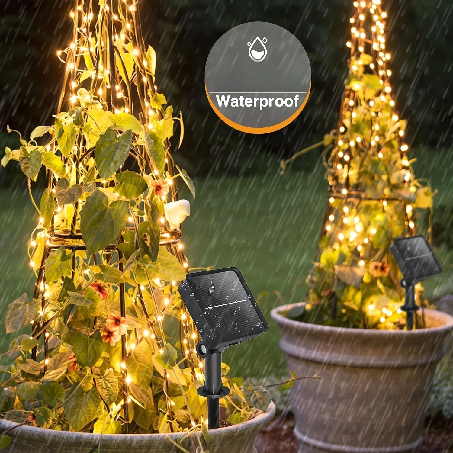 Solar LED Light 12M/22M/32M Outdoor Garden Waterproof Fairy Garland String Lights Christmas Holiday Party Decoration Solar Light