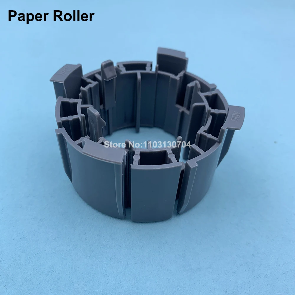 Mutoh RJ 900C VJ1604 1300 1204 1618 VJ1638 1624 كتلة الطابعة لوحة الورق وسائل الإعلام ورقة تناول نظام الوسائط الأسطوانة حامل البلاستيك #4