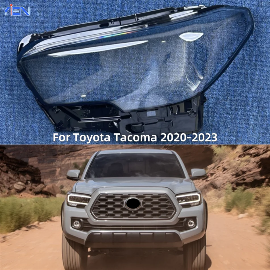 

For Toyota Tacoma 2020 2021 2022 2023 Accessories Lampshade Caps Headlamp Housing Car Front Headlight Lens Cover Lights Shell