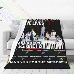 Greys Anatomy Its A Beautiful Day To Save Lives Blanket Soft Thicken Super Warm Skin Friendly Family Expenses