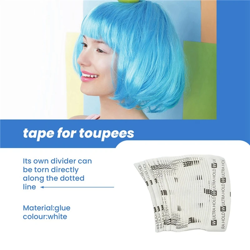 Uultra Huld Wig Tape Double Adhesive Hair Extension Tape Strips Waterproof For Toupee Lace Front Wigs Film Durable Easy Install