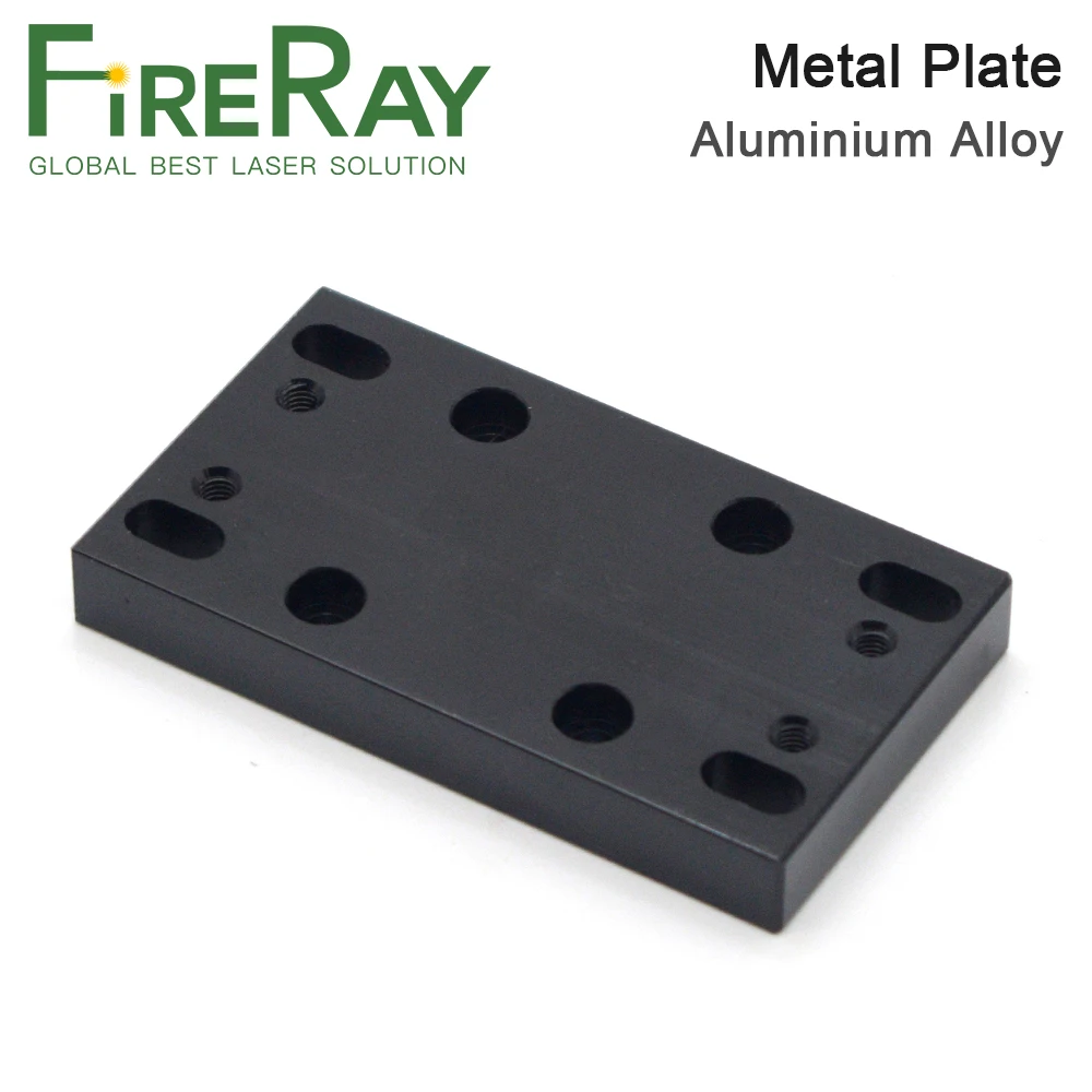 

FireRay Aluminium Alloy Metal Connecting Plate Fixed Mounting Plate Installation Board 80x45mm for Co2 Laser Cutting Machine