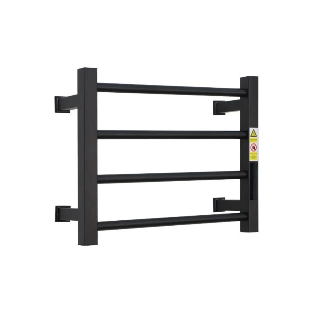 Stainless Steel Towel Rack Intelligent Heating Bathroom Towel Bar Simple Towel Rack