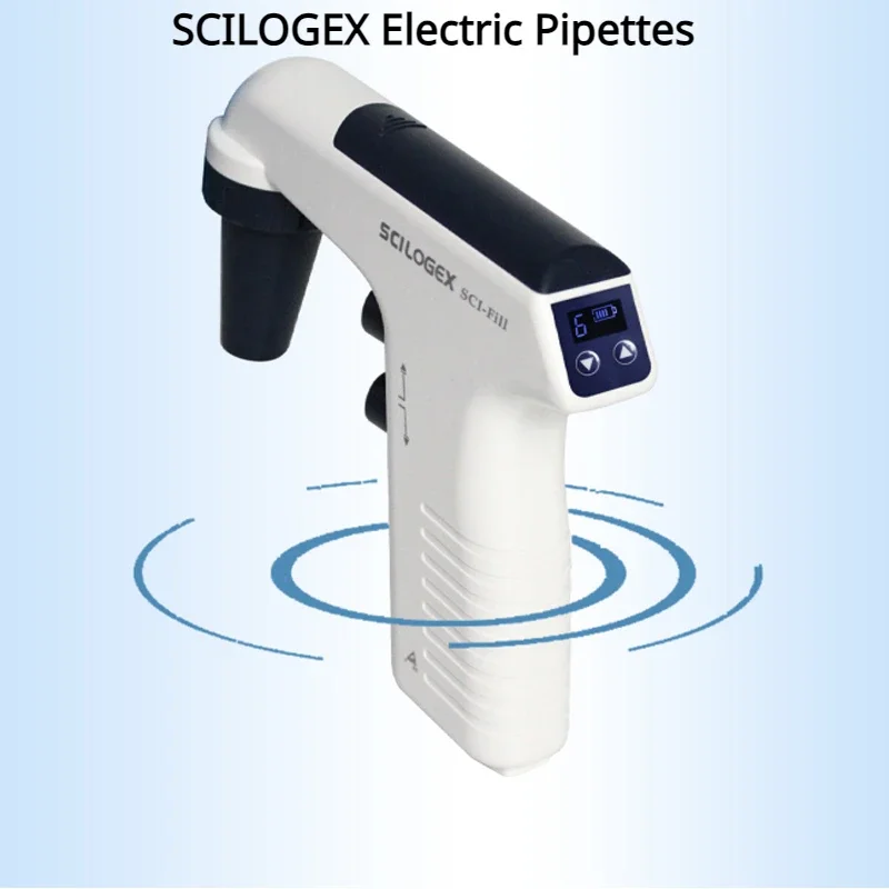 

SCILOGEX Electric Pipettes New SCI-Fill Old Levo Plus Large Capacity Electronic Pipettor for Use with Serum Pipette