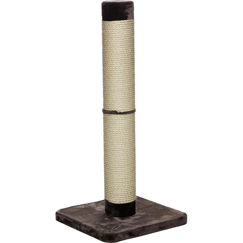 

Cat Scratching Post | Forte Huge Scratching w/Extra-Durable Sisal Wrap, Brown & Tan, Giant XXL