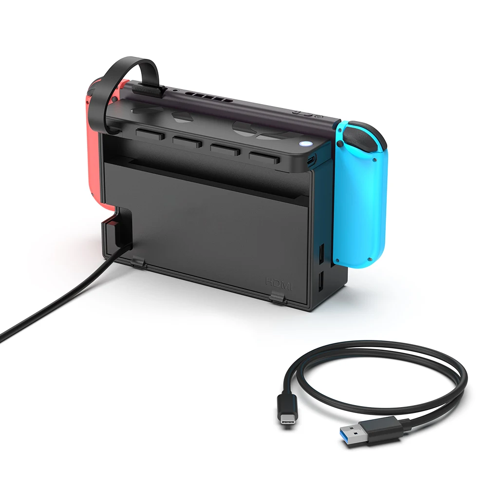 Unitek Switch 4-in-1 Game Card Reader for Nintendo Switch Switch OLED Switch Lite with Four Game Cards Switching Plug and Play