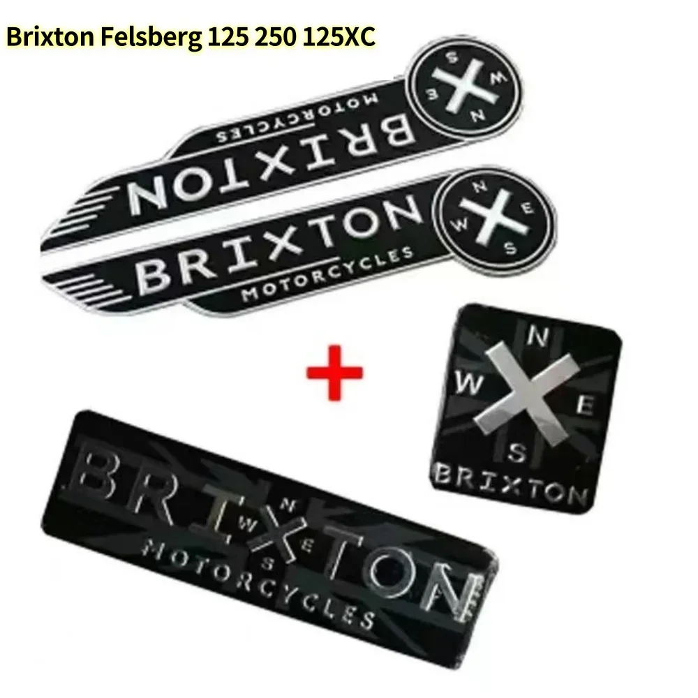 New Motorcycle Brixton Felsberg 125 250 125Xc Accessories Decal Emblem Badge Decal for Brixton Felsberg 125 250 125Xc