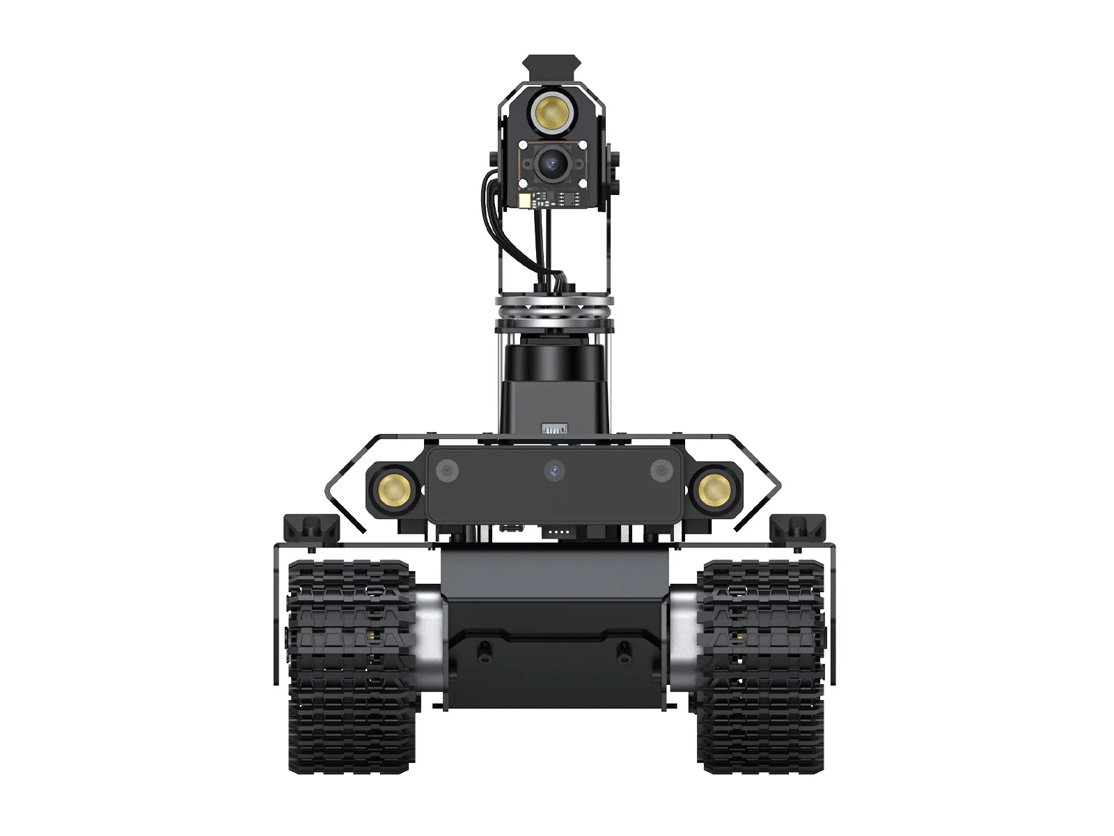 Waveshare UGV Beast ROS 2 Open-source Off-Road Tracked AI Robot, Dual controllers, Suitable for Raspberry Pi 4B/Raspberry Pi 5