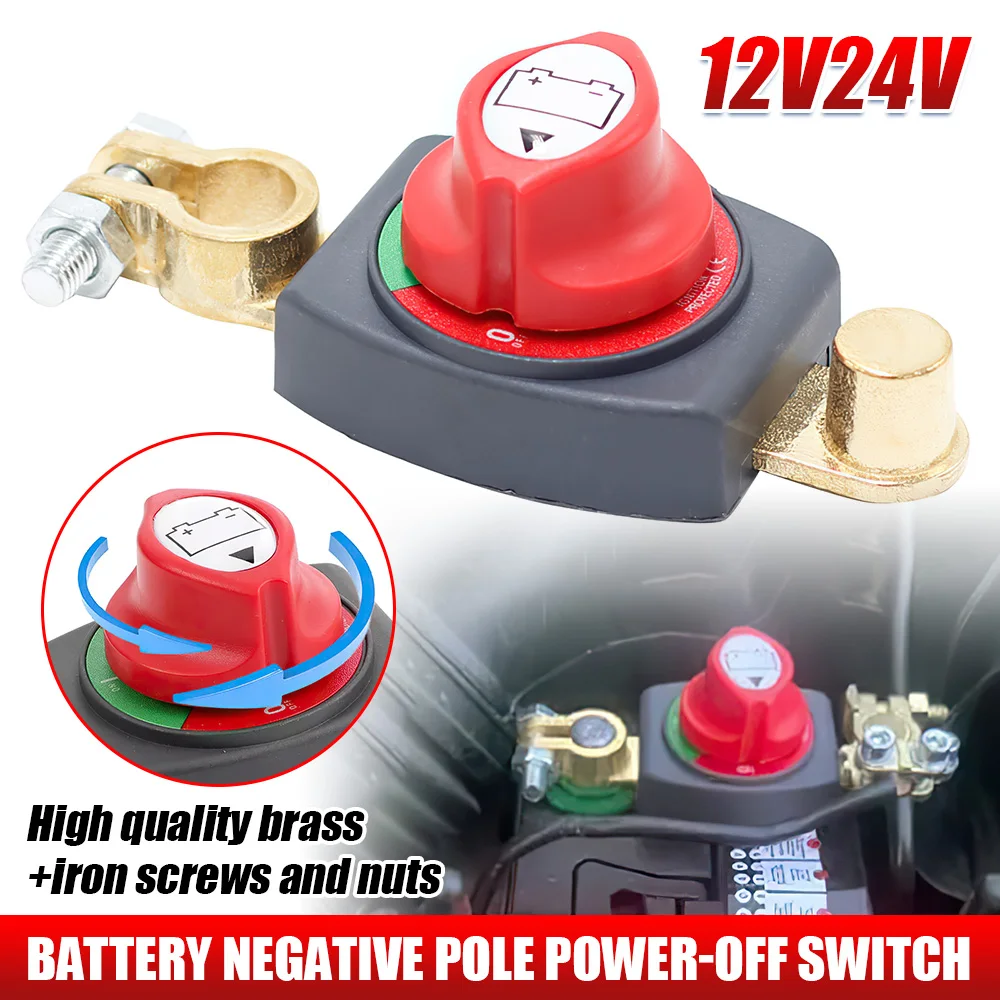 

Селектор батареи, изолятор, поворотный переключатель, резак для цепей 12-48 В, автомобиль, лодка 300 А для кемпера, автофургона, морские инструменты