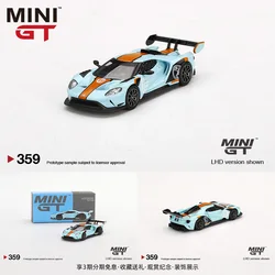 MINI GT 1:64 forFord GT Ford MK II gulf  15 #359 Die-cast alloy car model  toys gift ornaments