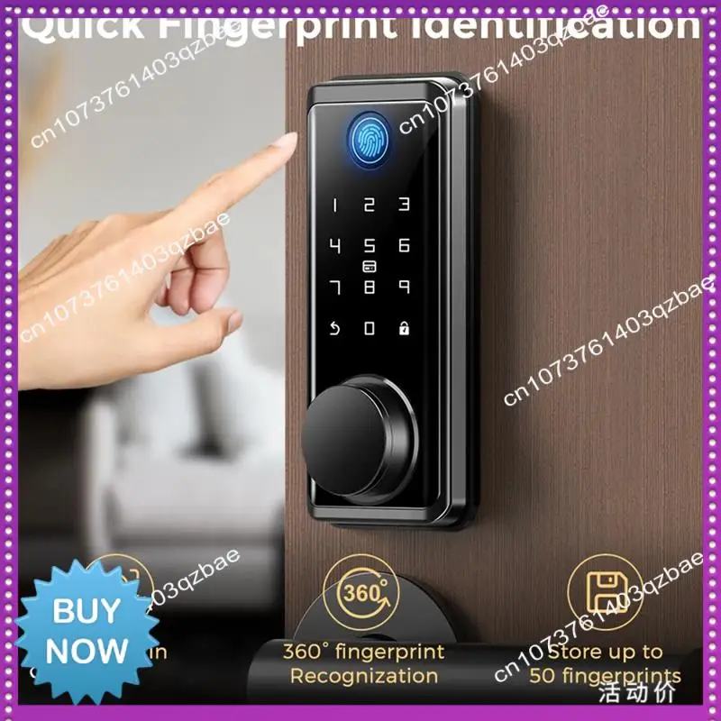 Hot Ltem Electronic Door Lock For Tuya Lock With Deadbolt Lock Fingerprint Lock Keyless Entry With Smartlife App Remote Unlock