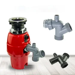For Food waste disposer three-way elbow single and double slot four-way elbow garbage grinder accessories sewer accessories