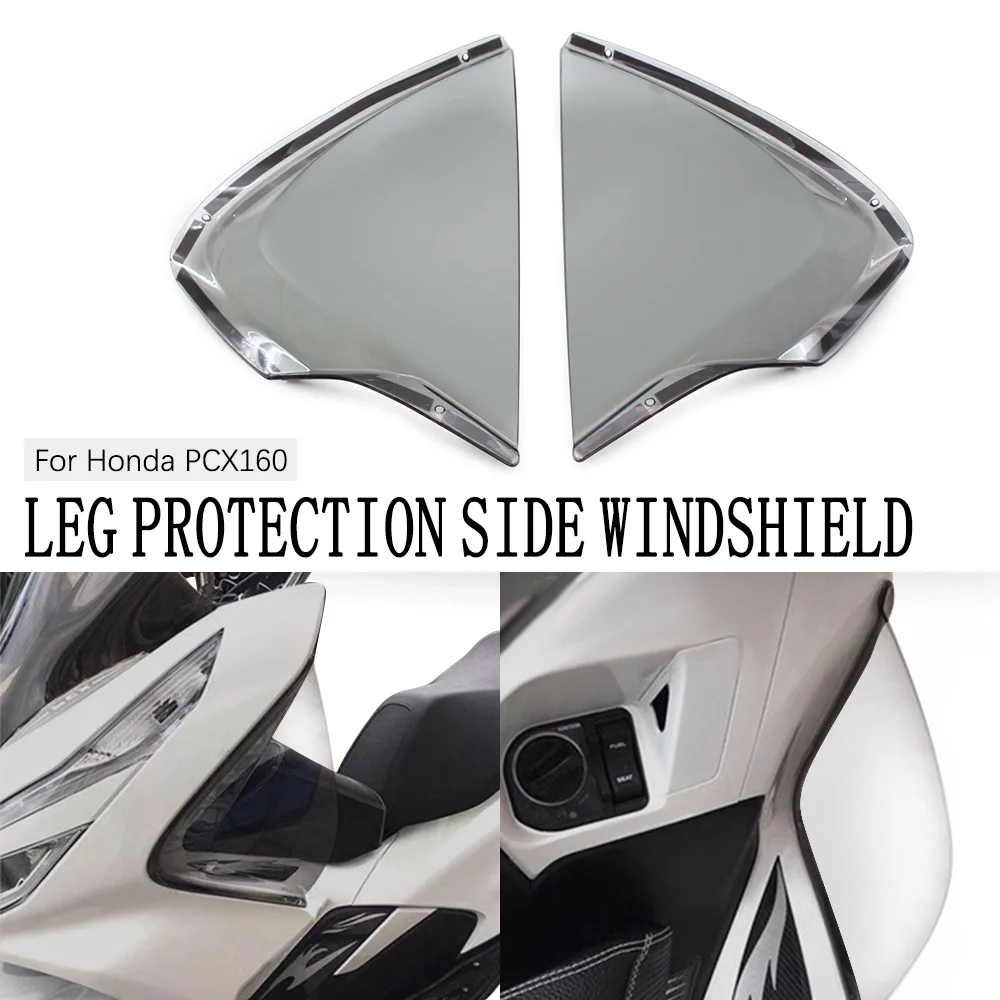 

Windshields Motorcycles FoR Honda PCX160 2021-2024 Front Left Right Leg Guards Leg Shield