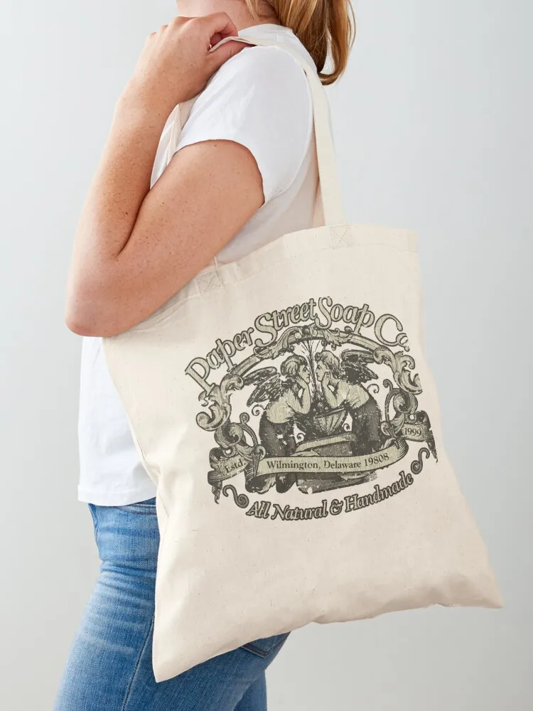 

Paper Street Soap Company Vintage Tote Bag tote bag screen bag for beach Canvas sac pour femme