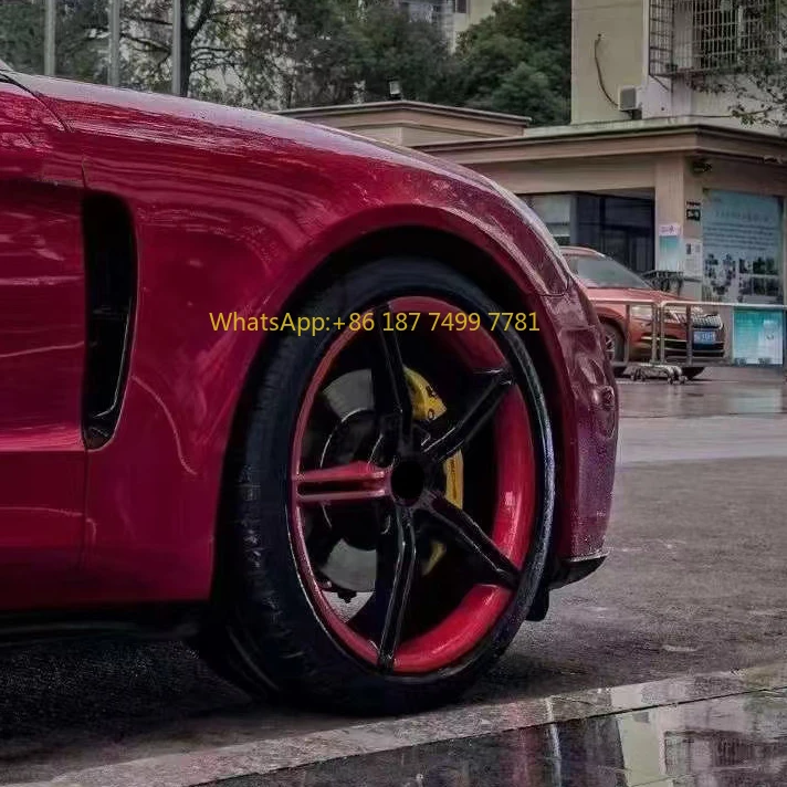 

2023 Luxury Design 17-24 Inch Dark Red Spoke Wheels 5X112 5X130 for . Bentayga Forged Passenger Car Wheel Rims