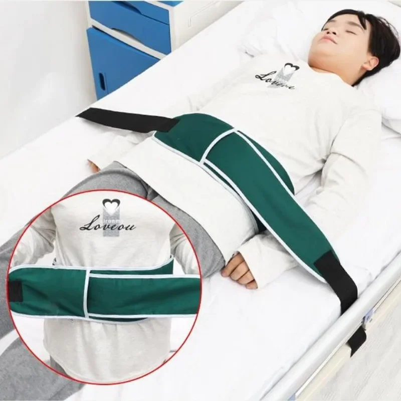 

Hospital Bedside Safety Rail Elderly Anti-Fall Strap Bed Restraint Belt for Patients Secure Tie-Down Rope