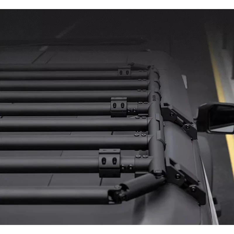 

High Quality Roof Platform Kit Top Roof Rack Off Road Exterior Parts Side Window Accessories For Bronco 2021 2022 2023 2024