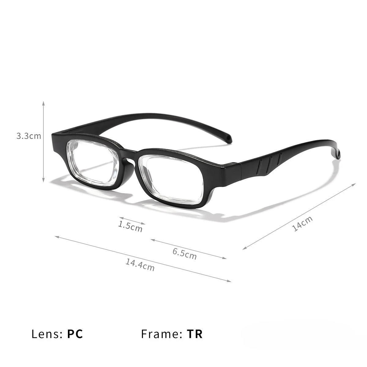 نظارات قراءة جديدة قابلة للتعديل TR يمكن تعديل كل عدسة 0.5 إلى 3.5 نظارات تركيز قابلة للتدوير نظارات قصر النظر الشيخوخي المحمولة #6