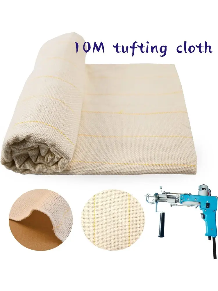 2x10 M/2.5x10 M Primaire Tuften Doek Steun Stof Voor Tapijt Weven Breien Materiaal tapijt Tuften Borduurstof - afbeelding 2