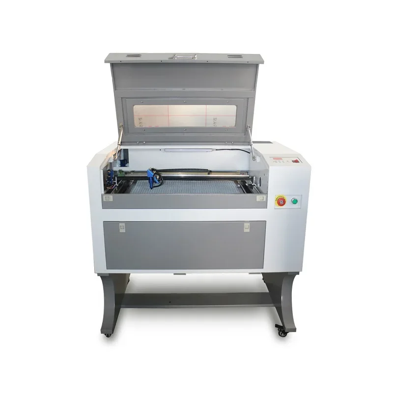 Formini C02 Laser Engraving Machine 4060 5070 Price With S&A CW3000 Chiller Honeycomb Bed Linear Guide Rail Air Pump Water Senso view 3