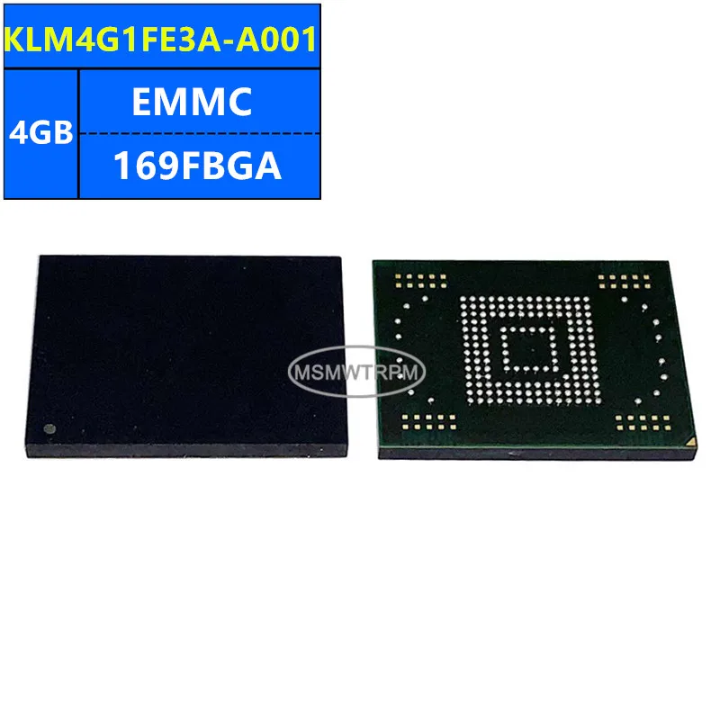 KLM4G2DEJE-A001 KLM4G1FE3A-A001 THGBM1G5D2EBAI7 EMMC 4GB 169FBGA شريحة الذاكرة IC مكونات إلكترونية جديد الأصلي