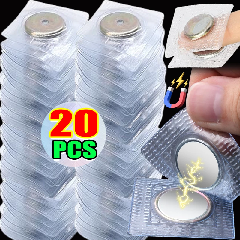 

Invisible Hidden Strong Magnetic Snaps Button PVC Sew Fastener Handbag Clothing DIY Craft Closure Invisible Bag Sewing Supplies