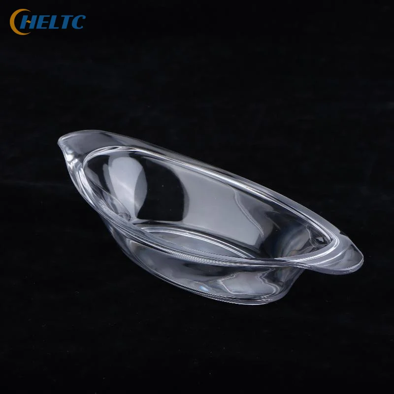 Banana Split Bowls Acrylic Serving Plates Food Storage Container Sundae Serving Dish Ice Cream Sundae Bowl For Fruit Vegetable