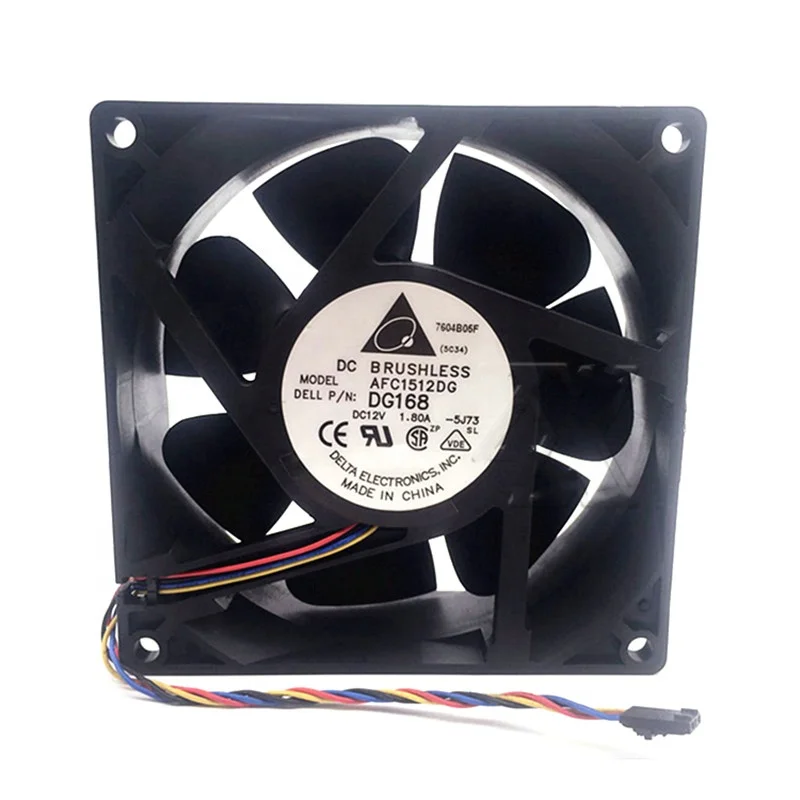 DG168 Delta large air volume Afc1512dg 15CM Forexhaust machine cooling fan 150*150*50 In stock DC12V 1.80A