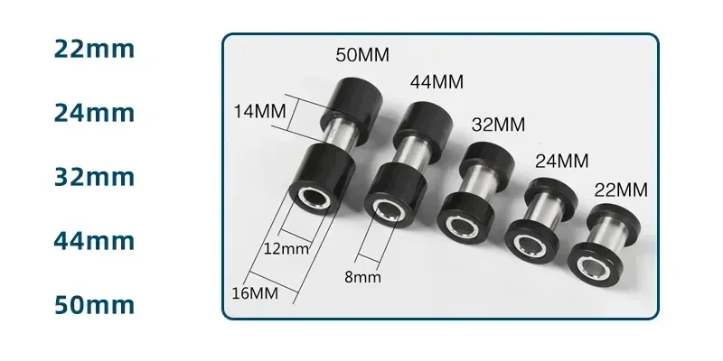 DNM-amortiguador RCP2S para bicicleta de montaña, suspensión trasera, 190mm, 200m, 220mm, 550lbs