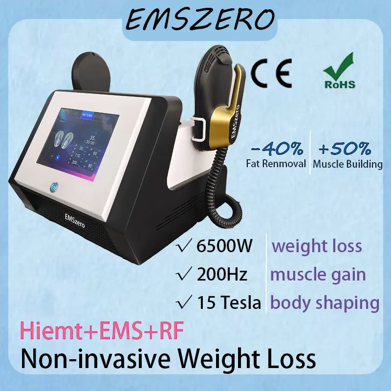 

EMS slimming machine 15 Tesla EMSZERO professional treatment and shaping for muscle building fat reduction and body shaping