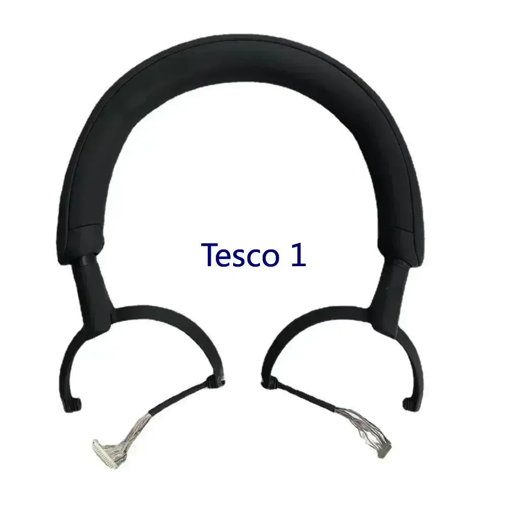 Bluetoothワイヤレスヘッドセット,本物の黒,ノイズキャンセリング,ソニー用ヘッドバンドパーツ,WH-1000XM5, WH-1000 xm5