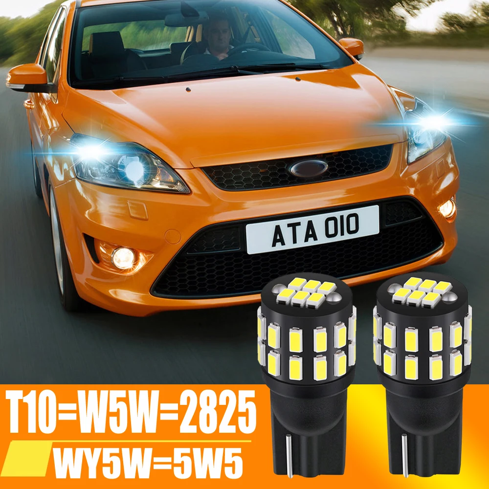 2Pcs T10 W5W Led Si…
