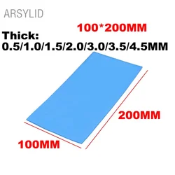 ARSYLID TP360 Thermal Pad 100*200*0.3mm 1.0/2.0/4.5mm Conductivity 3.6W CPU Heatsink Cooling Silicone