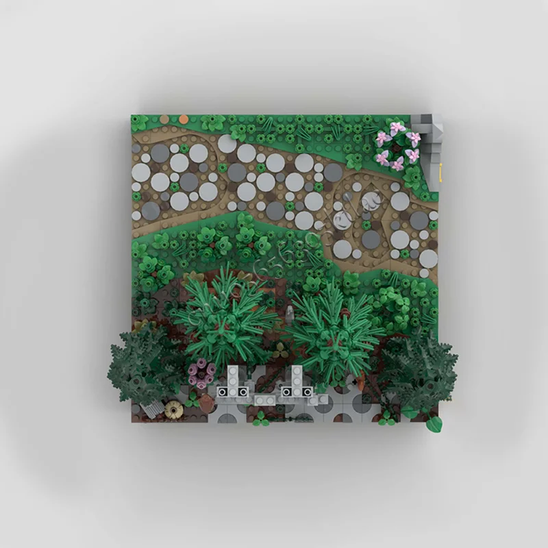 Popular 1525 PCS Ruins Of Castles In The Forest Modular Model Architecture Building Block Diy Education Assembly Kids Toys Gifts