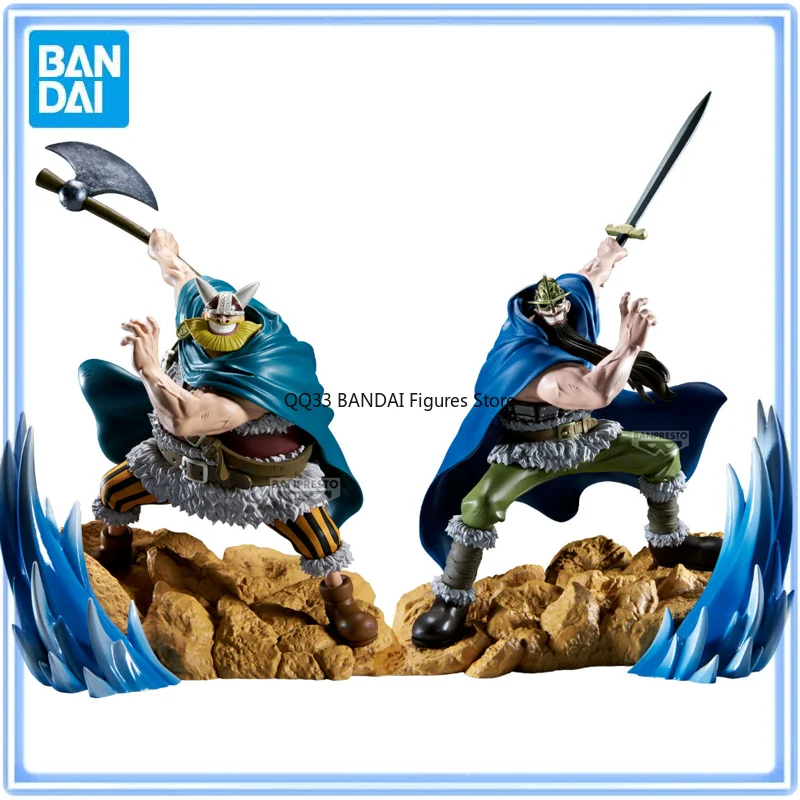 

BANDAI оригинальное аниме ONE PIECE SENKOUZEKKEI Brogy & X· Drake, экшн-фигурка, модель, украшение для рабочего стола, хобби, коллекционные предметы