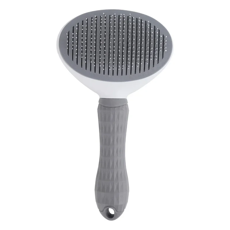 

The dog and cat hair removal comb does not hurt and does not hurt the skin.